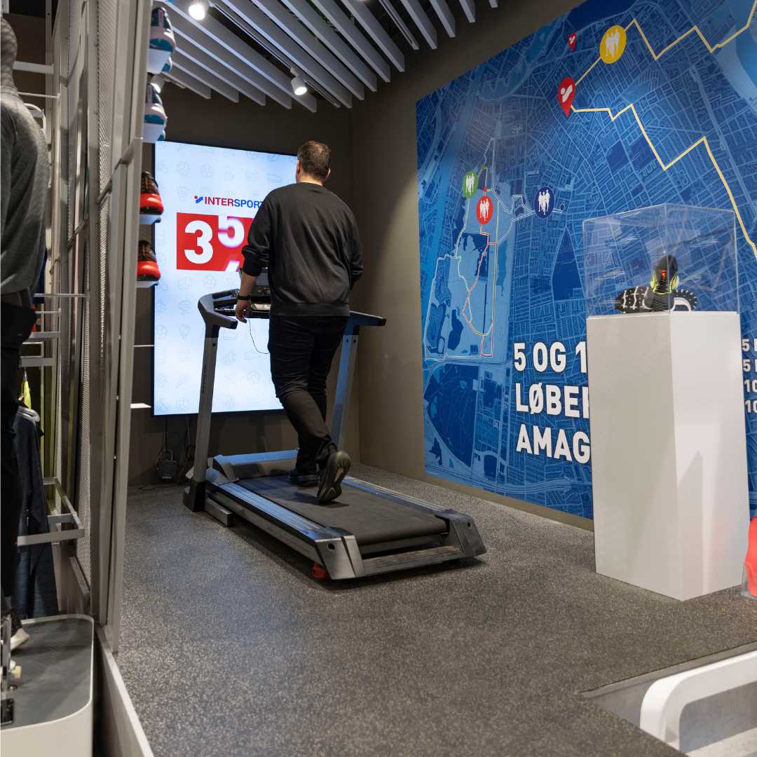 I Intersport i Amager Centret kan du få en løbeanalyse